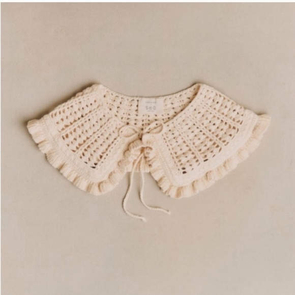 NWT SÉZANE SURI COLLAR SÉZANE X SEA NY in Ecru - Picture 2 of 4